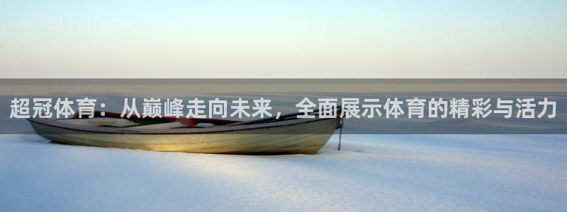 超冠体育：从巅峰走向未来，全面展示体育的精彩与活力